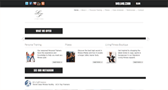 Desktop Screenshot of livingfitnessoc.com